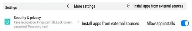 How to install 1xBet APK on Android enable unknown sources step