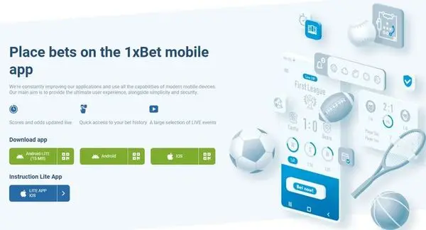 1xBet mobile app bonuses performance and live betting speed