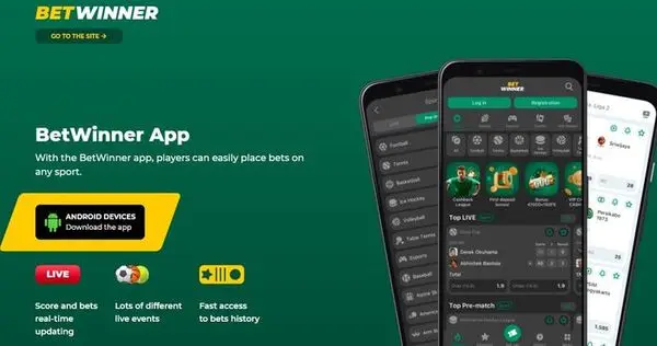 Betwinner mobile app running across changing networks while user is on the move