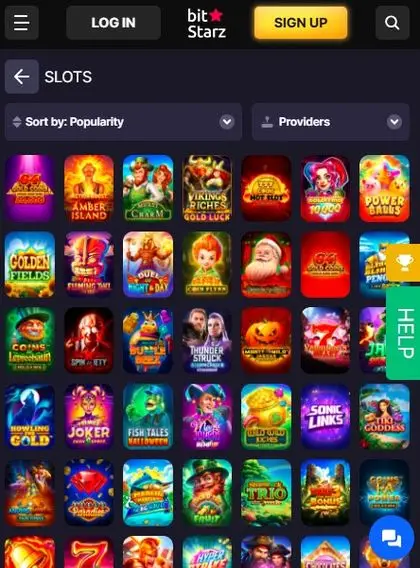 BitStarz mobile slots and touch optimized casino games