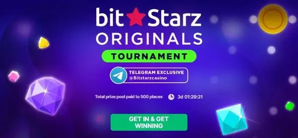 BitStarz slot tournaments with leaderboard and prize pools