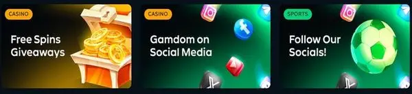 Gamdom casino bonus rewards including chests and level based prizes