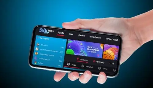 MyStake mobile PWA app interface for fast gameplay