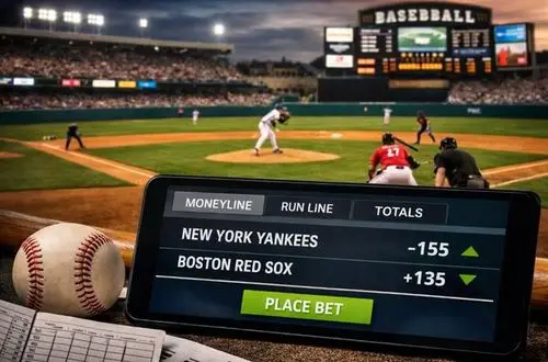 MLB мачъп между два отбора с фокус върху стартовите питчери и пазари за залози