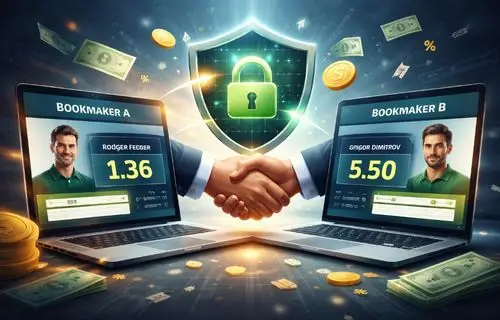 Сигурност в арбитражните залози чрез сравнение на коефициенти в различни букмейкъри