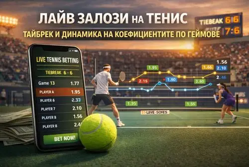 Тайбрек в тенис мач и динамика на коефициентите при live залози